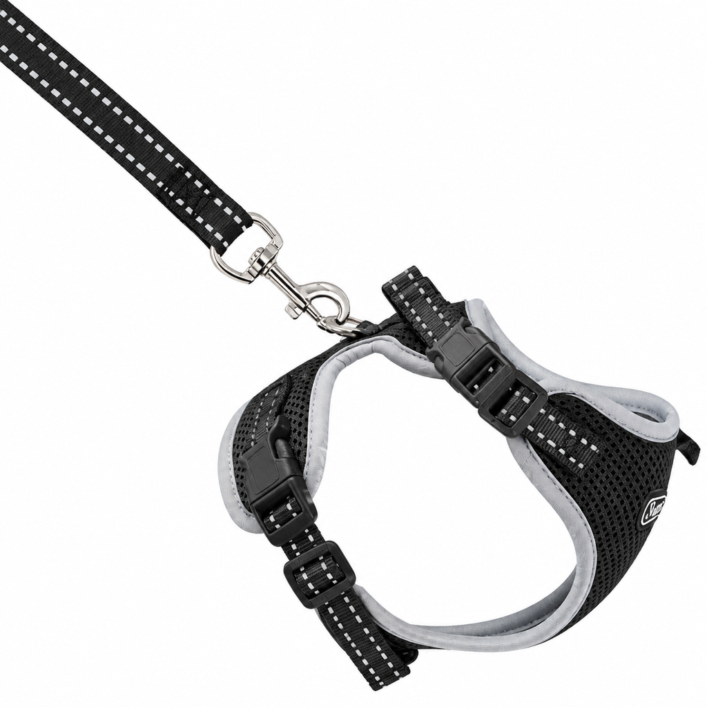 Supet Cat Harness & Leash – Black