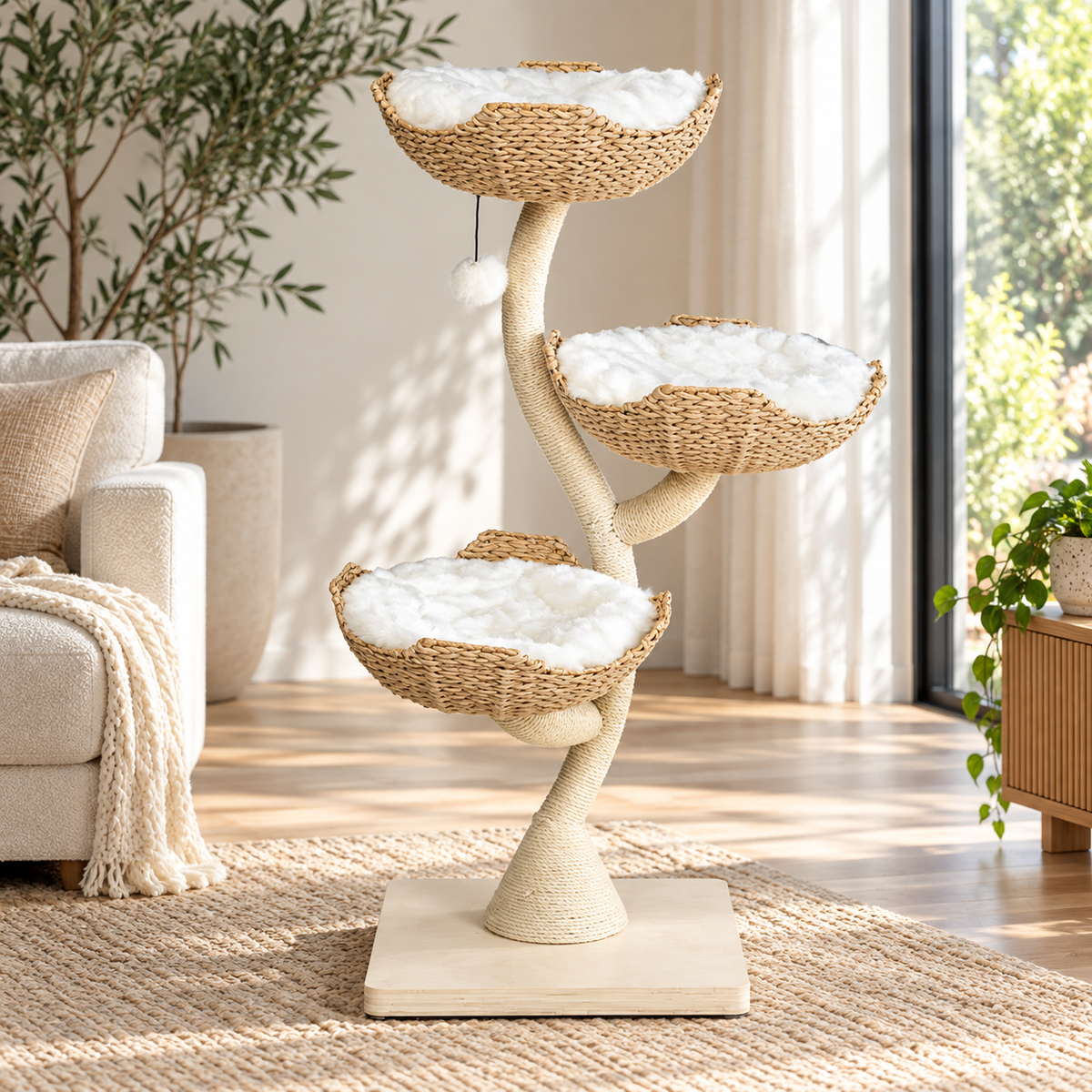 Ivy 3 Modern Cat Tree