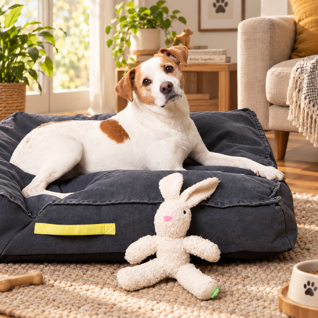 Eco Canvas Dog Bed