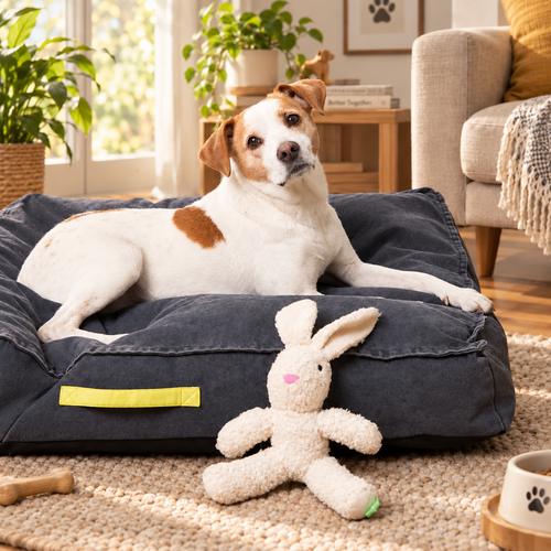 Eco Canvas Dog Bed