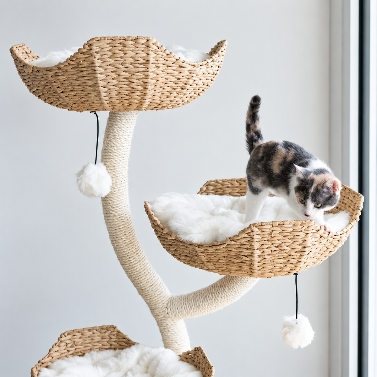 Ivy 3 Modern Cat Tree