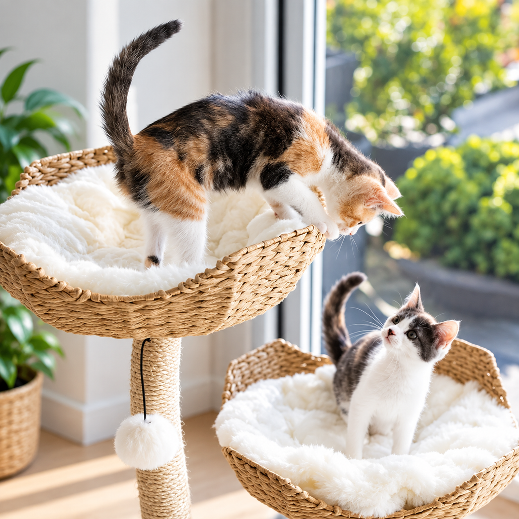 Ivy 3 Modern Cat Tree