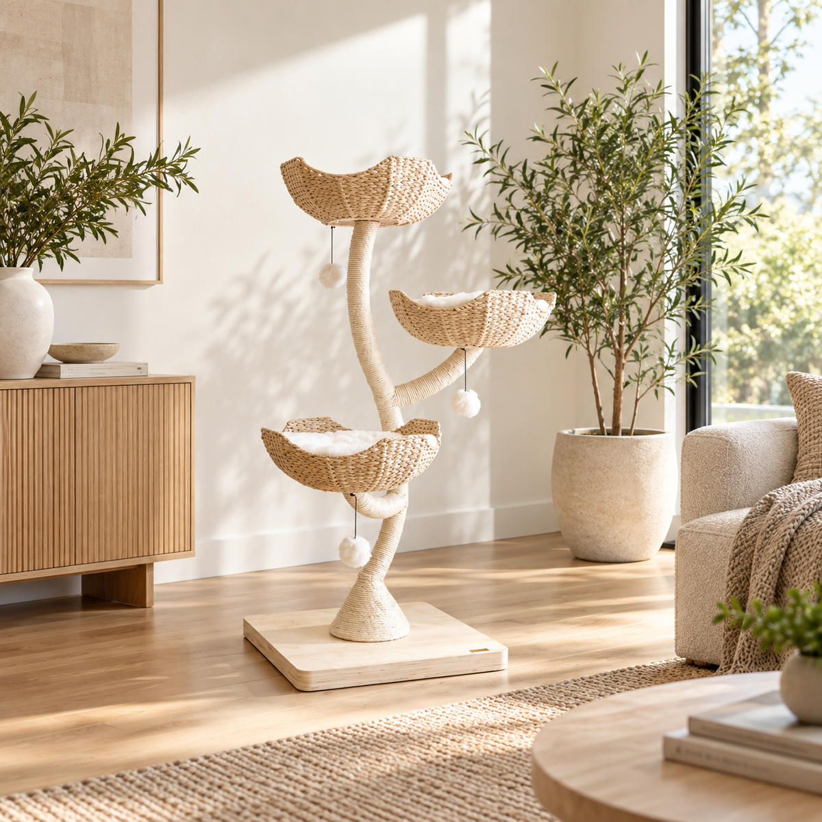 Ivy 3 Modern Cat Tree